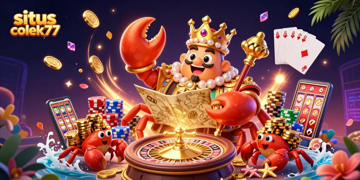 Play at situs colek77 and experience the thrill of winning with engaging casino elements.