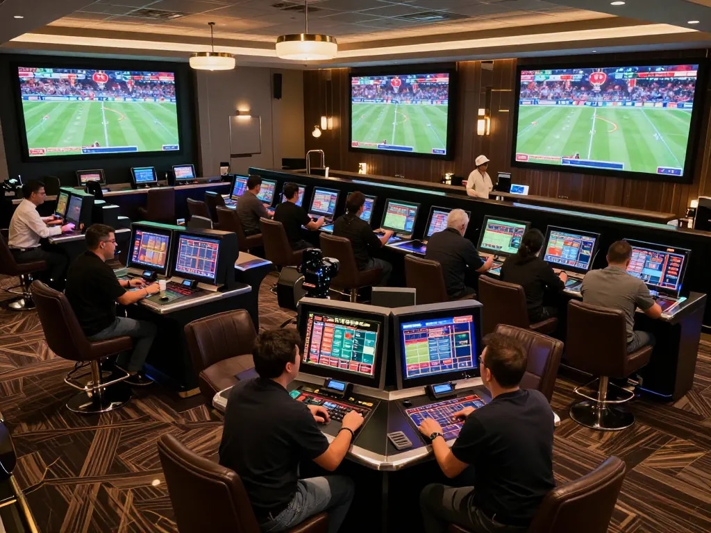 Place bets on top quality widgets while enjoying a live sports event in a luxurious casino