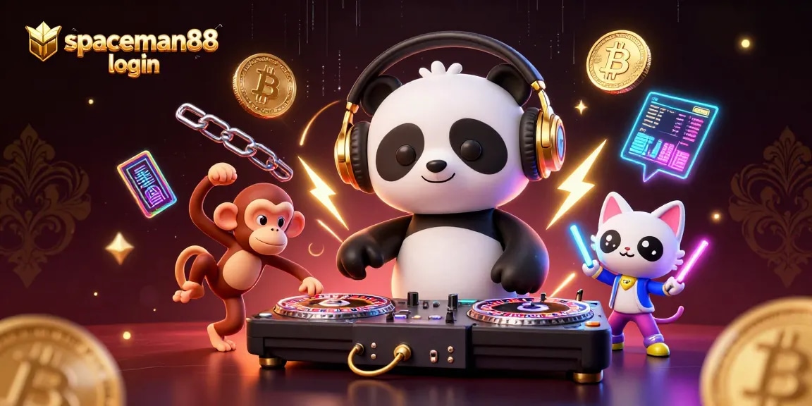 Experience thrilling wins at spaceman88 login with immersive 3D casino elements and vibrant characters.