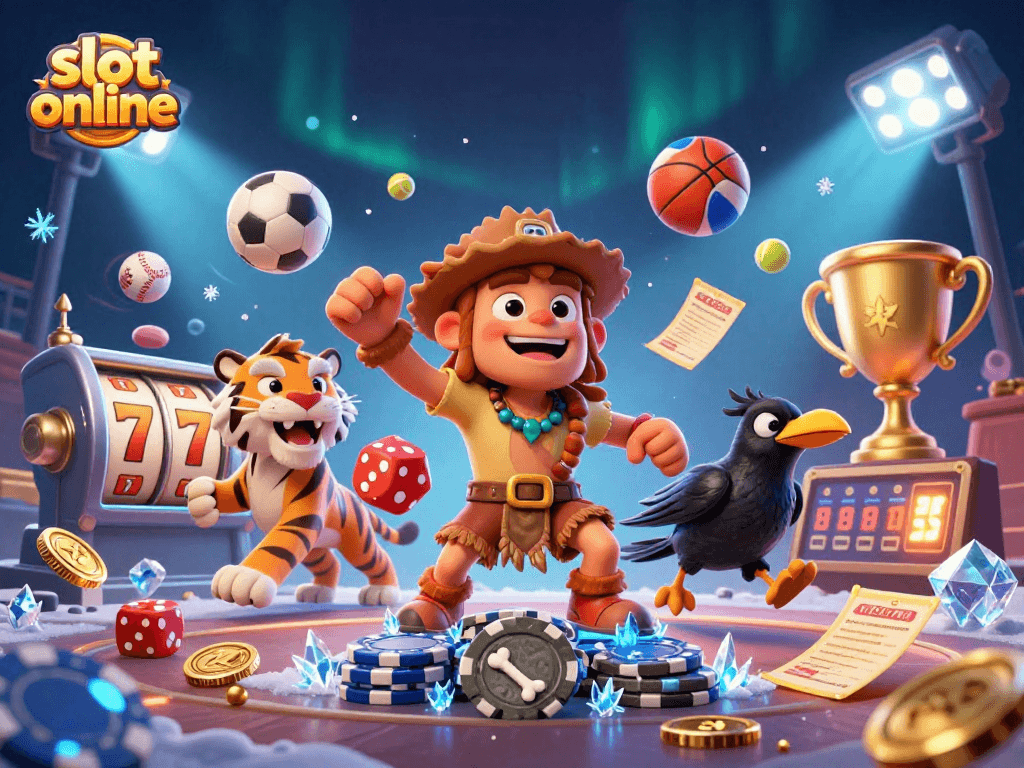 Spin the jackpot reels with exciting slot online action from a dinosaur casino!