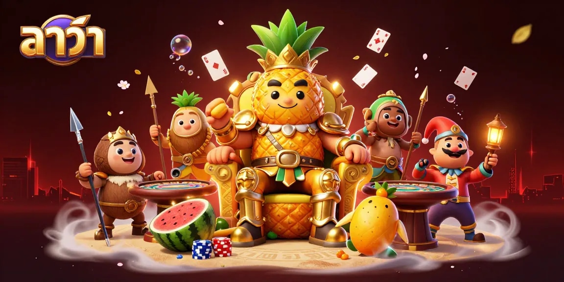 Experience excitement with บาคาร่า at a vibrant casino scene featuring rich characters and elements.