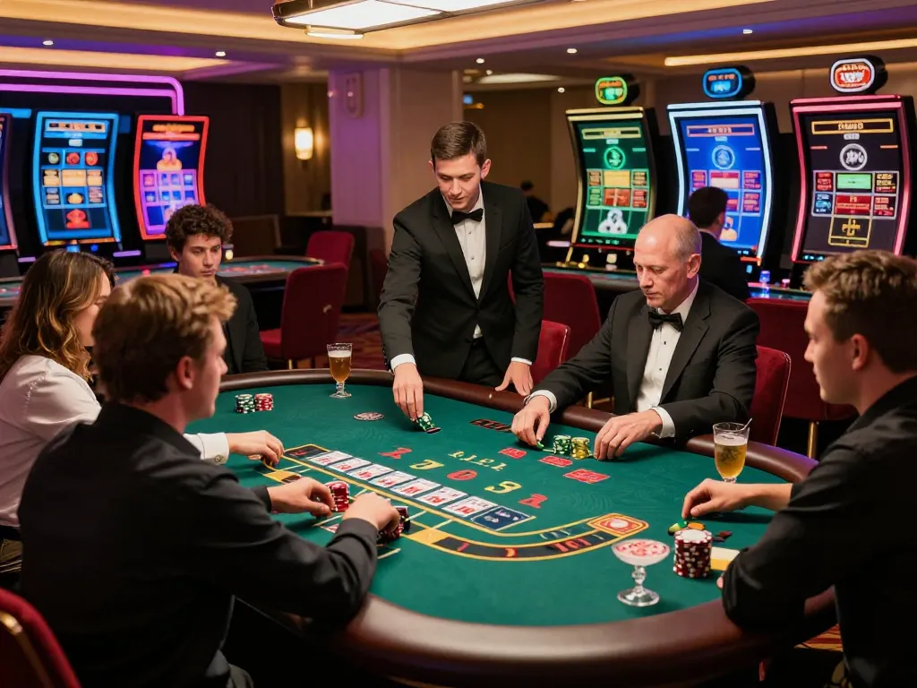 Exciting baccarat game in a vibrant online casino setting showcasing engaging gameplay and digital interaction on baccarat사이트.
