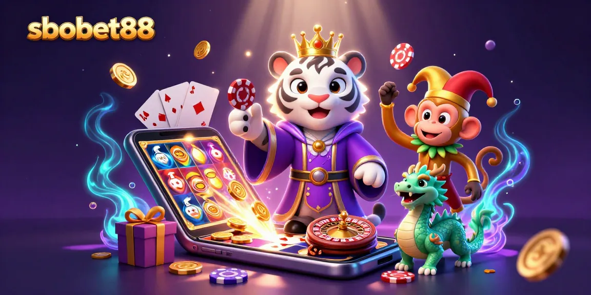 Experience sbobet88 with exciting games and bonuses in a colorful casino adventure.