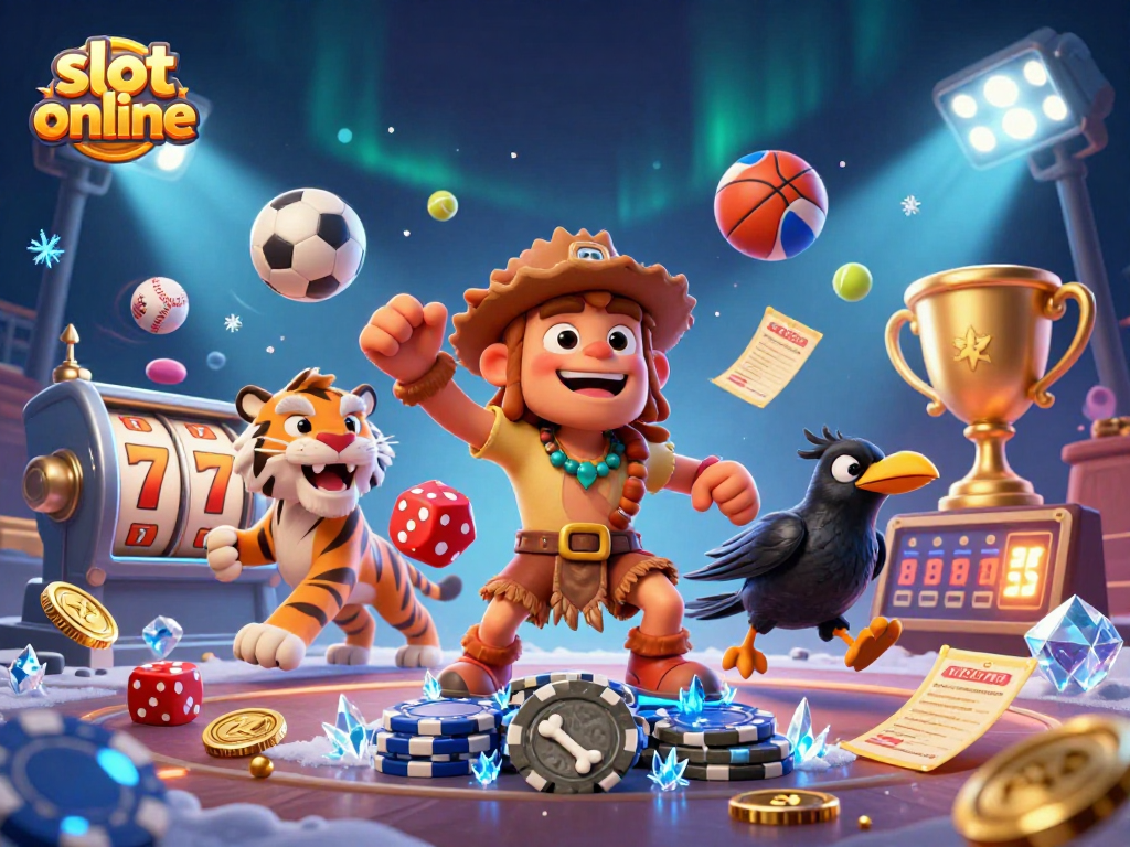 Spin the jackpot reels with exciting slot online action from a dinosaur casino!