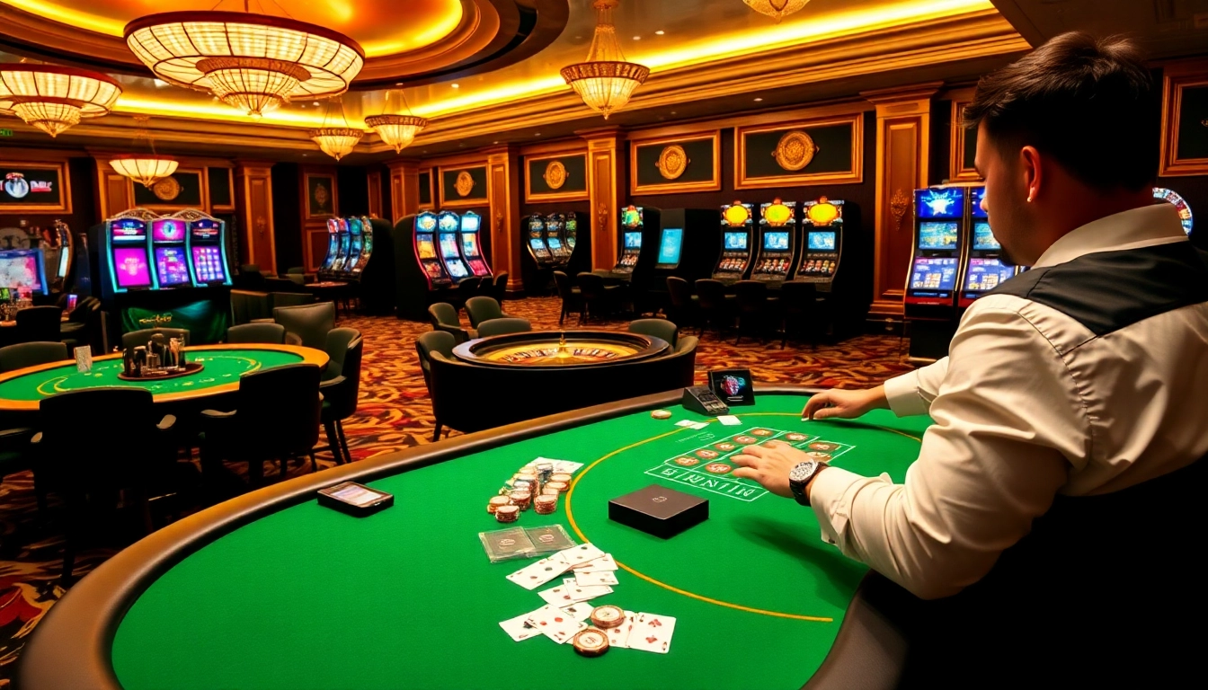 Découvrez l'excitation de jouer dans un casino en ligne fiable avec des tables dynamiques et des joueurs engagés.