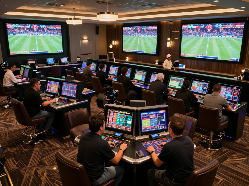 Place bets on top quality widgets while enjoying a live sports event in a luxurious casino