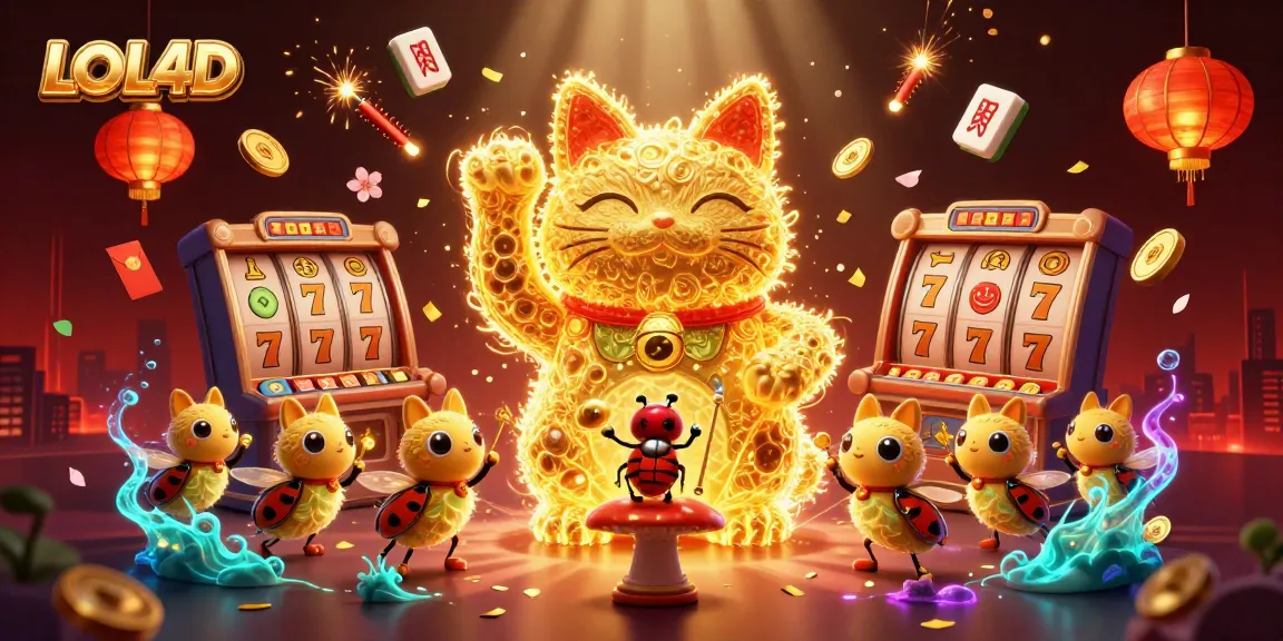 Rasakan keberuntungan di LOL4D dengan permainan slot mewah dan simbol kasino yang menakjubkan.
