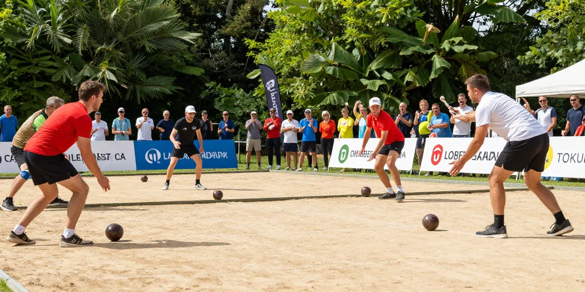 Aktivitas turnamen petanque di fopikotabontang.org dengan peserta bersaing antusias di lapangan