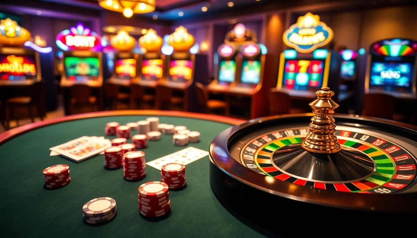 Découvrez l'excitation du casino en ligne fiable avec des tables vibrantes et des machines à sous captivantes.