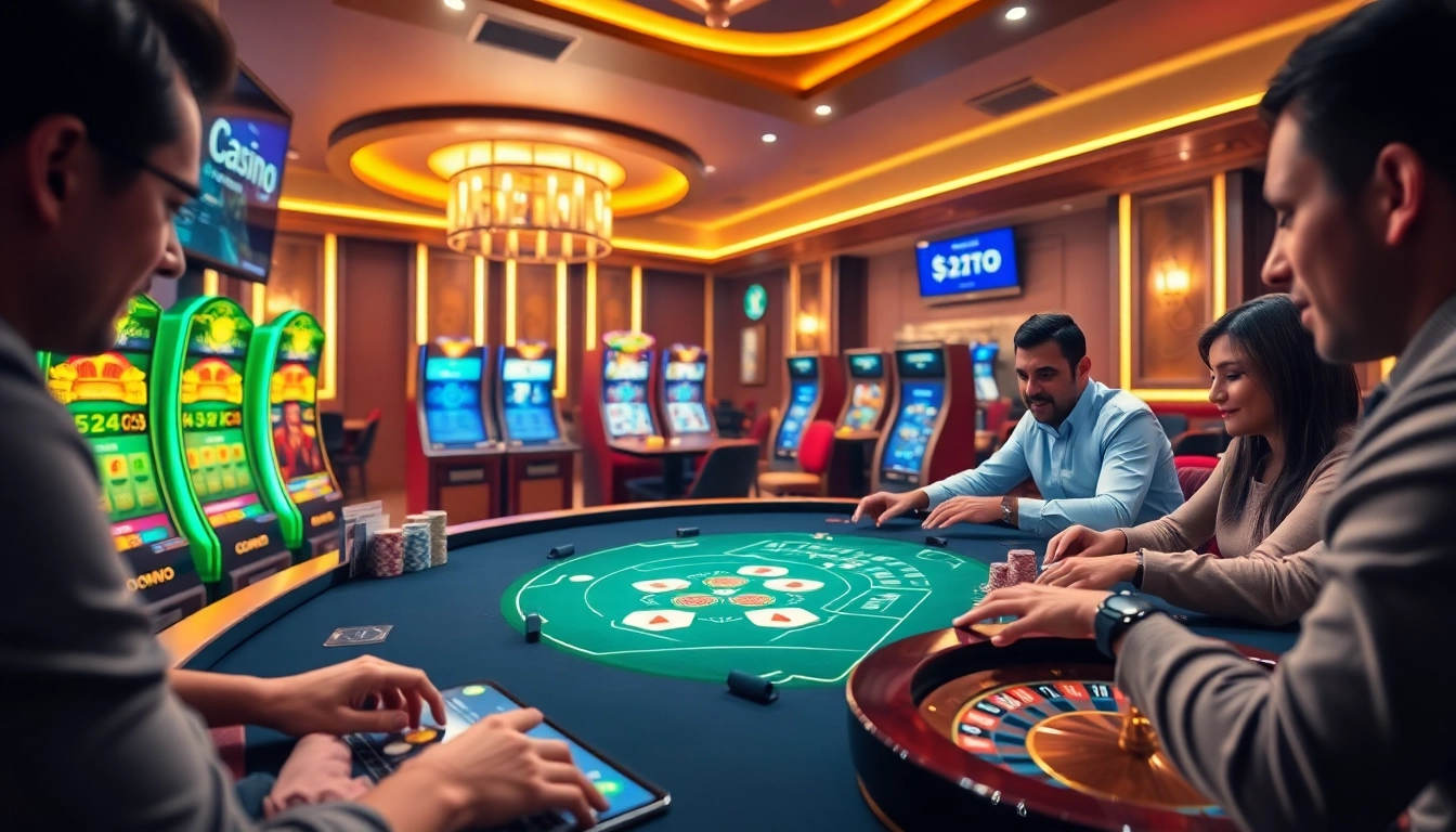 Une expérience de jeu en ligne palpitante mettant en avant un casino en ligne fiable avec des tables vibrantes et un gameplay interactif.