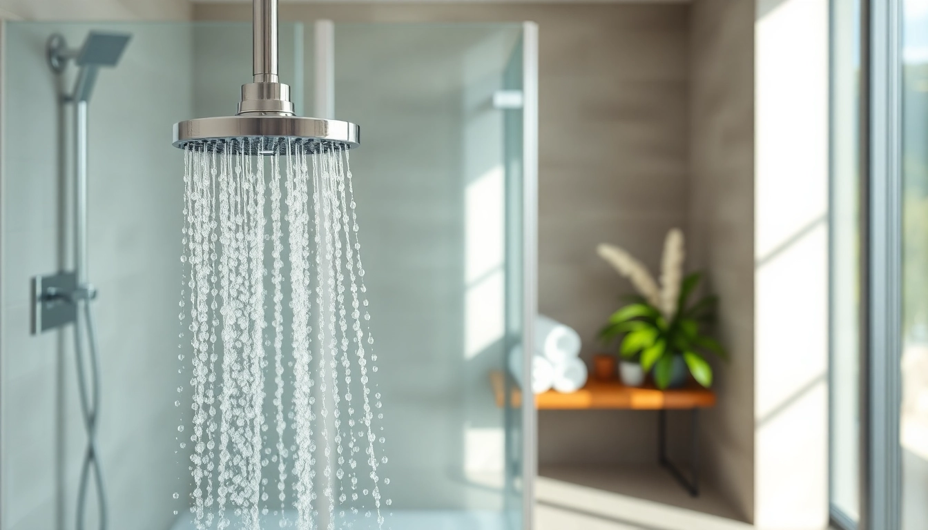 Experience elegant showers au with luxury shower designs in a modern bathroom setting.