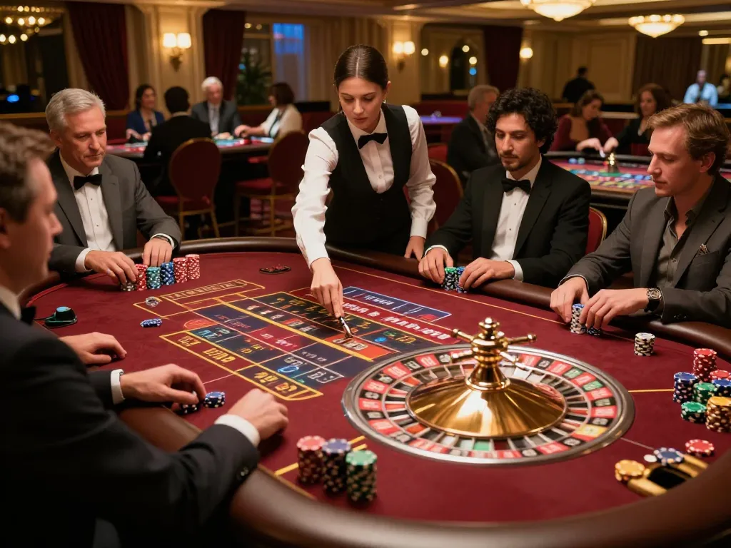 C168 electrifying roulette gameplay showcasing intense player focus and vibrant casino atmosphere.