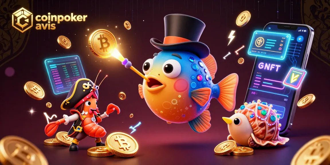 CoinPoker avis : jouez avec des crédits crypto et découvrez l'univers des gains scintillants