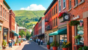Discovering Clarksburg: vibrant downtown scene with historic charm and community life