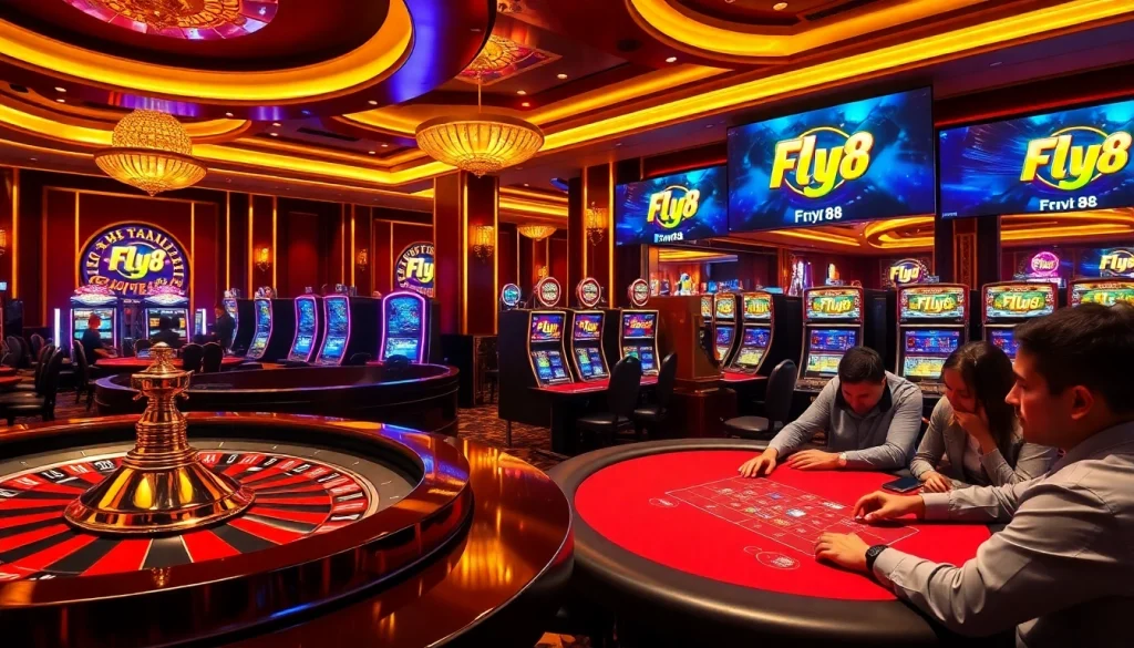 Experience the thrill of gambling at Fly 88 with vibrant casino games and exciting betting options.