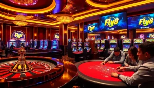 Experience the thrill of gambling at Fly 88 with vibrant casino games and exciting betting options.