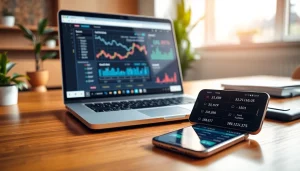 Engaging sports betting sites South Carolina displayed on modern devices, conveying excitement and strategy.