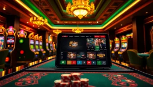 Experience the excitement of vn168 đăng ký with vibrant casino visuals and engaging online gaming interfaces.