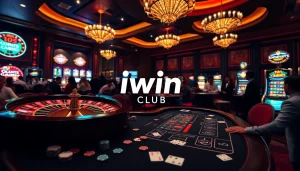 iwin club offers a vibrant casino experience with elite games and professional dealers