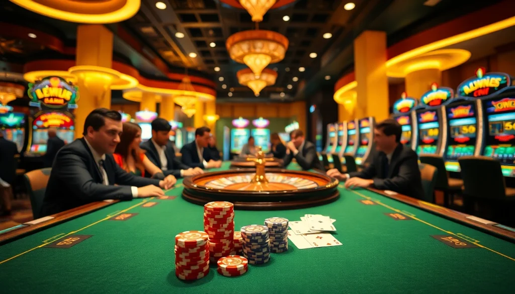 Experience the thrill of winning at https:/sc88.bz/ with an exciting casino table scene featuring poker chips and cards.