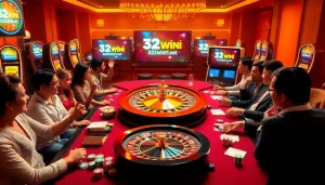 Experience thrilling gameplay at https://32win11.net/ with vibrant casinos, winning games, and strategic betting.