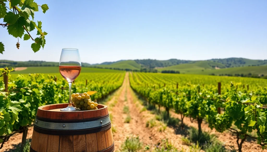 Enjoy wineries in Clarksburg with vibrant vineyards and wine offerings inviting exploration.