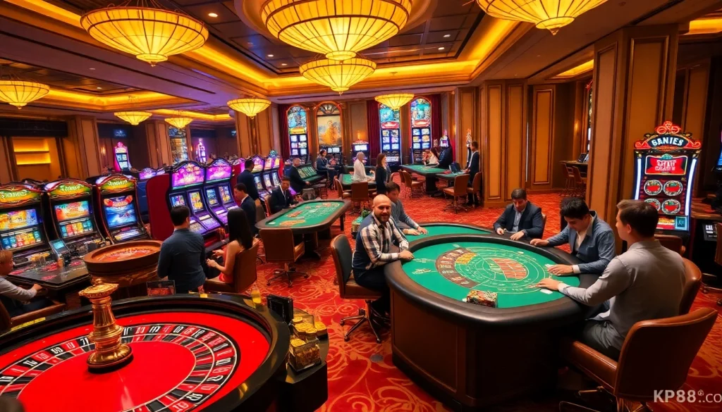 Experience the excitement at kp88.com with players winning big at casino tables.