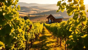 Savoring unique experiences at Sacramento wineries with beautiful vineyard scenery.