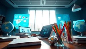 Youdao digital learning platform with a user engaged on a laptop, showcasing modern educational tools.