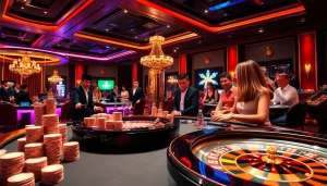 Découvrez l'excitation d'un casino en ligne fiable avec des croupiers dynamiques, des actions de roulette, et des jeux luxueux.