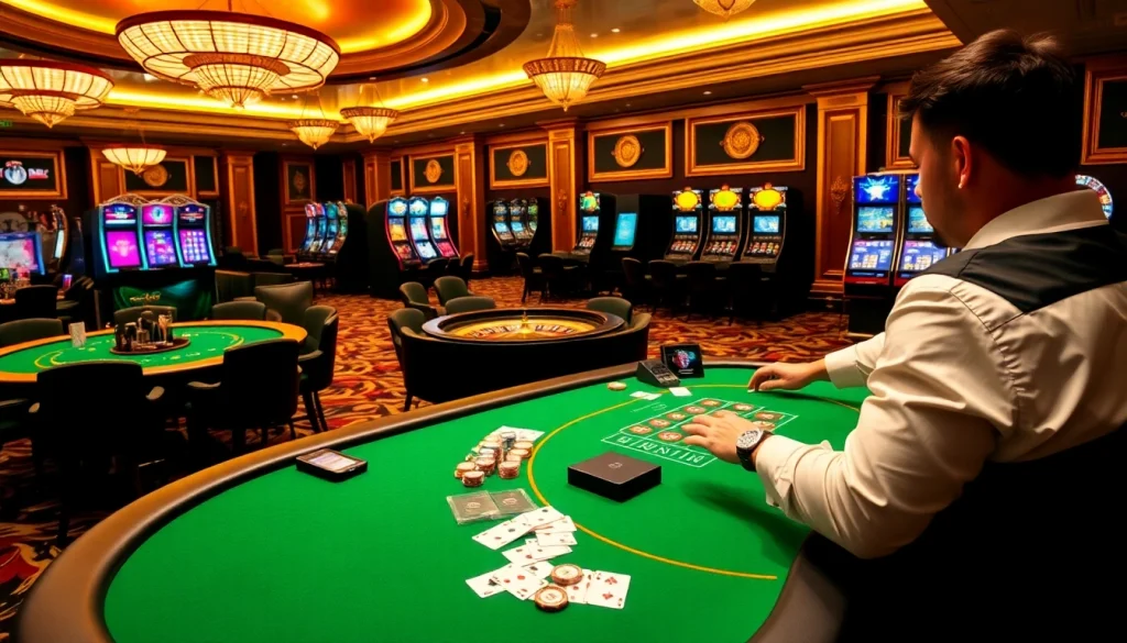 Découvrez l'excitation de jouer dans un casino en ligne fiable avec des tables dynamiques et des joueurs engagés.