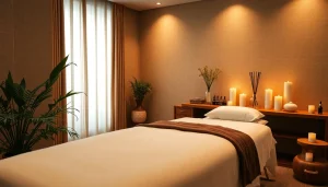 편안한 장식의 마사지 치료실에서 서산마사지를 경험해보세요.