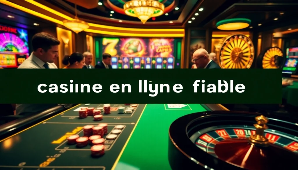 Vivez le frisson d'un casino en ligne fiable avec des jeux vibrants et un décor sophistiqué.